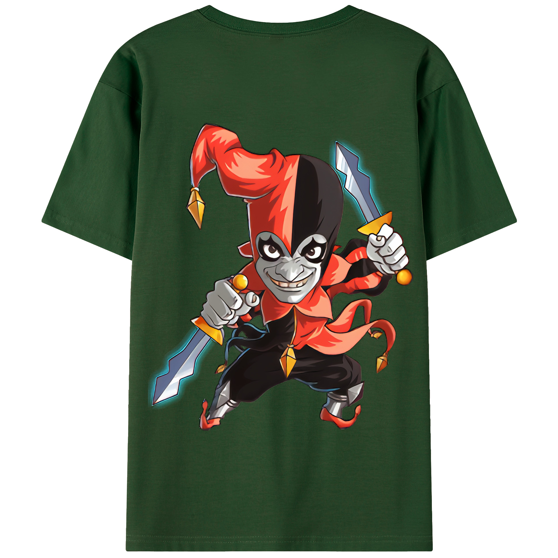 リーグ・オブ・レジェンド League of Legends LOL 綿100％半袖Tシャツ（背面プリント）